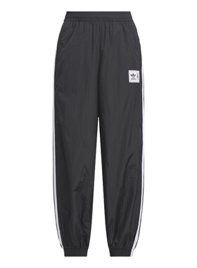 adidas阿迪达斯大童三叶草篮球运动裤侧边可开衩梭织长裤 KG3321