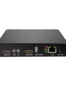 4K编解码一体机4路rtsp转rtmp