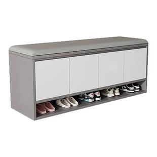 意式轻奢换鞋凳家用门口多层鞋架可坐穿鞋一体凳免安装收纳鞋柜子