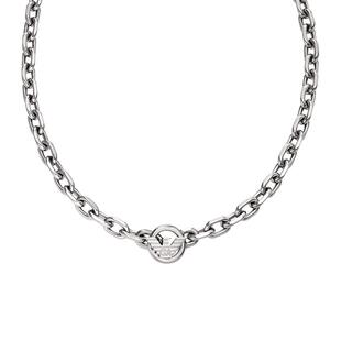 【易烊千玺同款】阿玛尼官方正品古巴项链男 嘻哈潮流百搭奢侈男