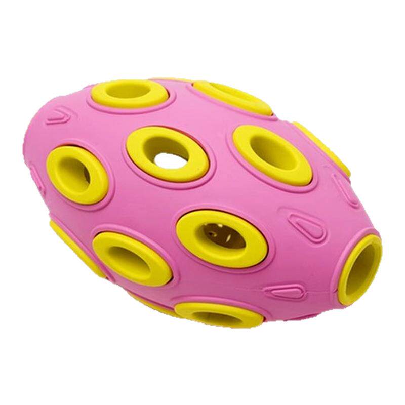 QZee狗发声玩具MoovaLab户外巡回发光耐咬橄榄球磨牙自嗨解闷金毛