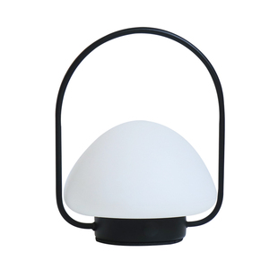 手提蘑菇灯床头台灯新中式宋代美学桌面高级装饰充电氛围小夜灯