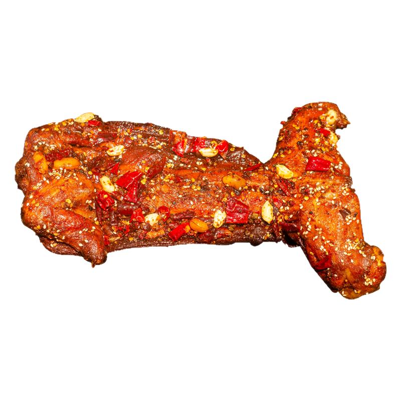 新鲜散养兔烤香外酥里嫩肉质细腻