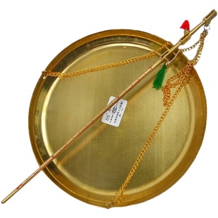 500克铜杆铜圆盘铲盘方盘中药秤戥称厨房秤戥秤克秤标准秤