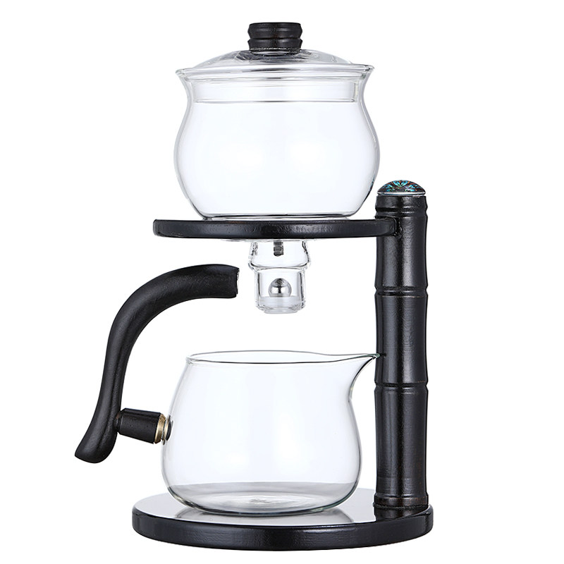 轻奢玻璃自动泡茶器磁吸分离茶汤