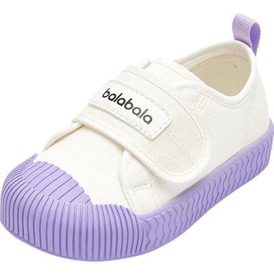 巴拉巴拉春秋款儿童帆布鞋鞋子潮