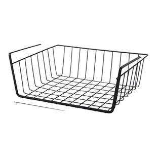 厨房吊柜门下置物架悬挂吊篮挂架分层储物架宿舍收纳神器桌下挂篮