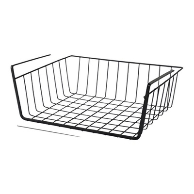 厨房悬挂式收纳架储物架桌下挂篮