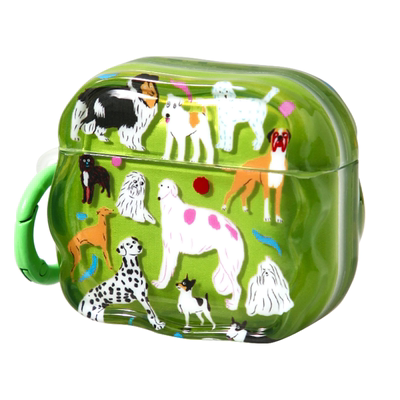 高级感可爱狗狗创意耳机壳