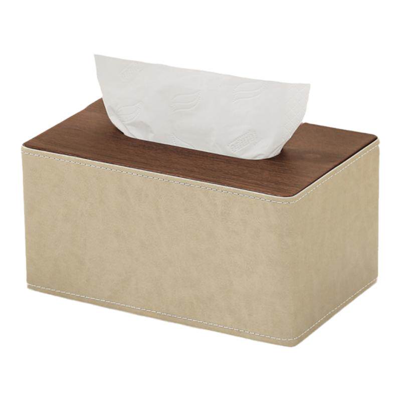 抽纸盒餐客厅家用酒店皮革纸巾盒现代简约办公商用纸抽盒定制logo