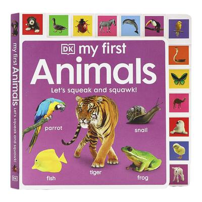 DKMyFirst系列新版动物纸板书