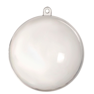 商场吊球40cm大尺寸塑料透明球室内展厅布置节庆活动装饰空心挂球