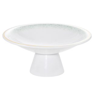 密胺高脚盘茶点碟水果盘点心盘中式甜品盘凉菜盘餐厅酒店餐具商用