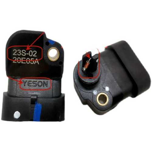 适用于电喷摩托车配件叶盛系统节气门进气压力传感器23S-02传感器