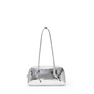 ANGELSKY原创腋下包黑色波士顿包单肩法棍包新款小众设计感包包女