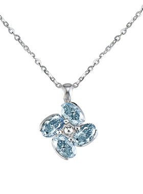 森吾《鲸落》旋转莫桑钻项链