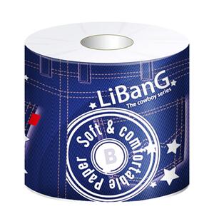 丽邦卷筒纸180g20卷有芯卫生纸空芯卷纸家用大卷厕纸手纸