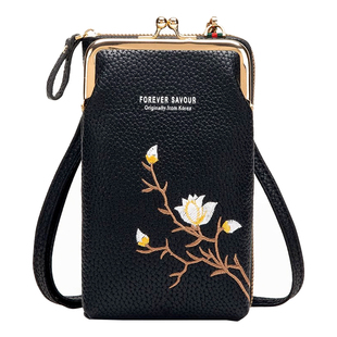 手机包女斜挎洋气超火小包包女士手机包2025新款潮钱包手机包两用