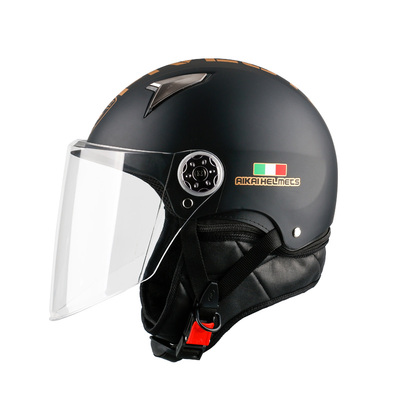 保暖围脖安全帽AK男女士通用半盔