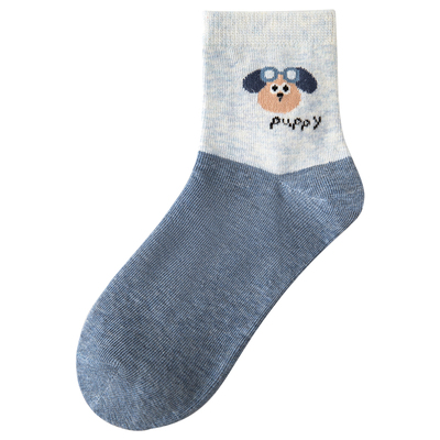 六指鼠春夏款儿童袜子男童纯棉袜