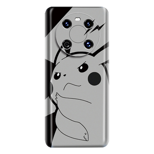 华为mate70手机贴纸60Pro彩膜p70背膜mate50后膜Nova10/11全包边80背贴适用荣耀90/100后盖40e保护膜