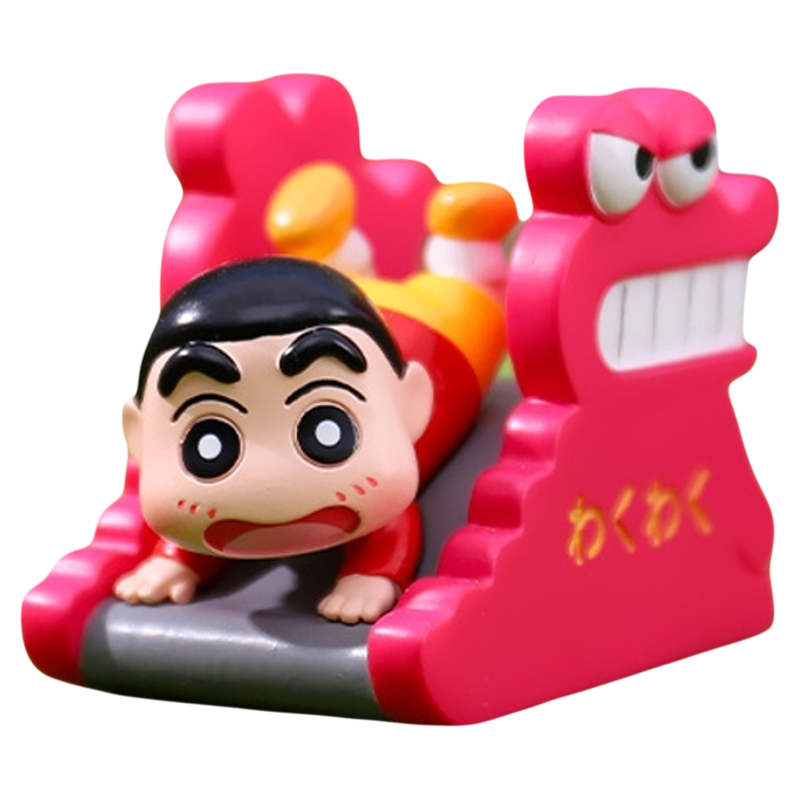 蜡笔小新盲盒2025新款女孩可爱开心乐园小豆包网红爆款新之助手办