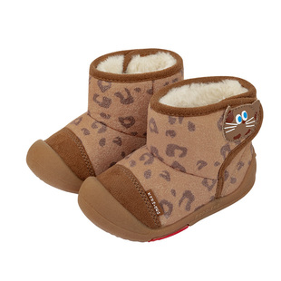 kidsing可迪星宝宝雪地靴冬季新款男女童小童儿童防滑软底棉鞋靴