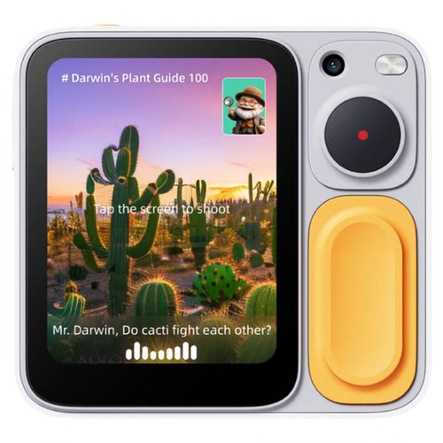 灵宇宙AI学伴小方机 口袋学习机博物馆讲解AI拍立得人工智能玩具