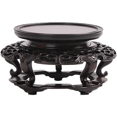 香几盆景仿古风托尼饰品大叶紫檀