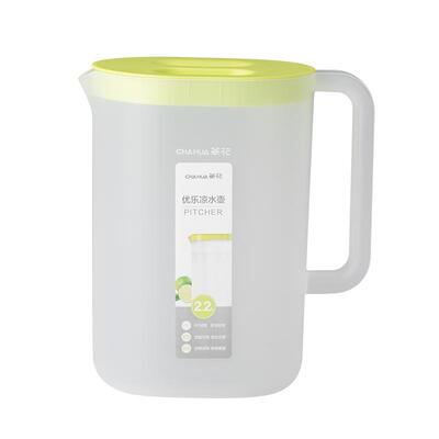 茶花冷水壶家用大容量耐高温塑料