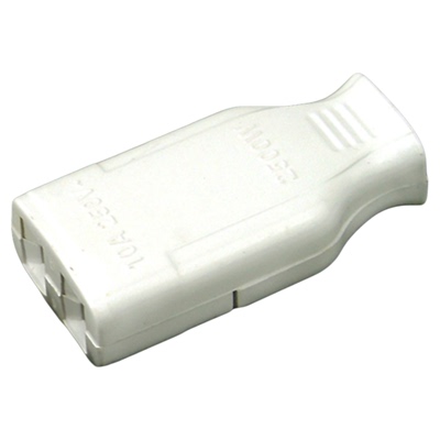 公母接线式两项二脚插头