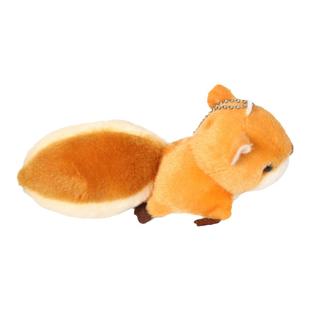 新款大尾巴小松鼠挂件毛绒玩具公仔卡通包包挂饰钥匙扣老鼠布娃娃