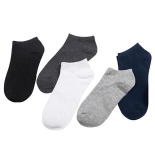 雪翅马袜子男士纯棉中筒吸汗透气全棉春夏季长袜短袜黑色春秋男袜