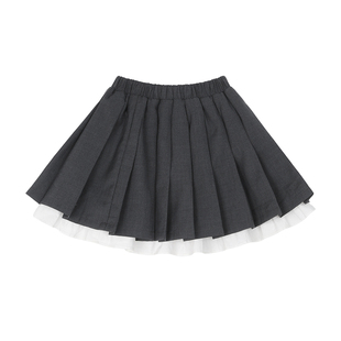 小O宝Okids童装宝宝学院风套装女JK2026春秋新款女童巨好看两件套