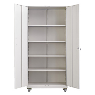 可移动阳台储物柜带锁防晒多层大容量杂物玩具收纳置物柜子铁皮柜