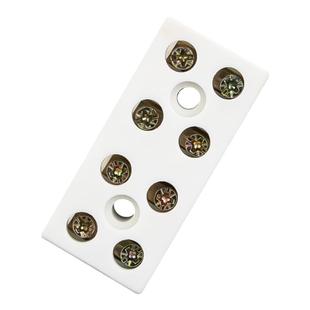 高频陶瓷接线端子接线柱2位3位4位6位端子座铜排接线排电线连接器