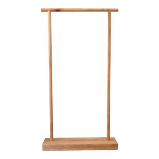 实木衣帽架床边晚上放衣神器落地挂衣架卧室不占空间的挂衣架转角