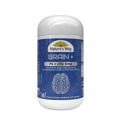 Nature's Way佳思敏脑力佳神经酸备考儿童DHA鱼油PS磷脂酰丝氨酸