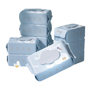 bebetour比比兔湿巾纸婴儿新生宝宝婴幼儿童手口专用非纸巾棉柔巾