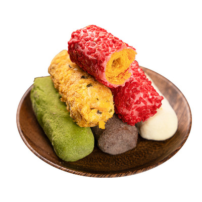 手工奶酥肉松海苔拉丝棉花糖蛋卷