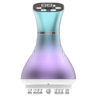 碧芙婷35档电动经络刷按摩颈椎肚子全身通用揉腹刮痧带脉疏通神器