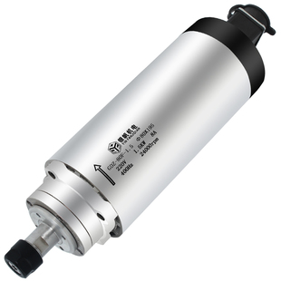 银帆机电YFK圆形风冷主轴电机0.8/1.5/2.2钻孔高速马达变频可调速