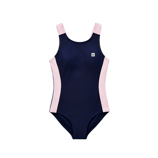 Keep儿童泳衣女孩专业竞速训练中大童2026新款泳装连体女童游泳衣