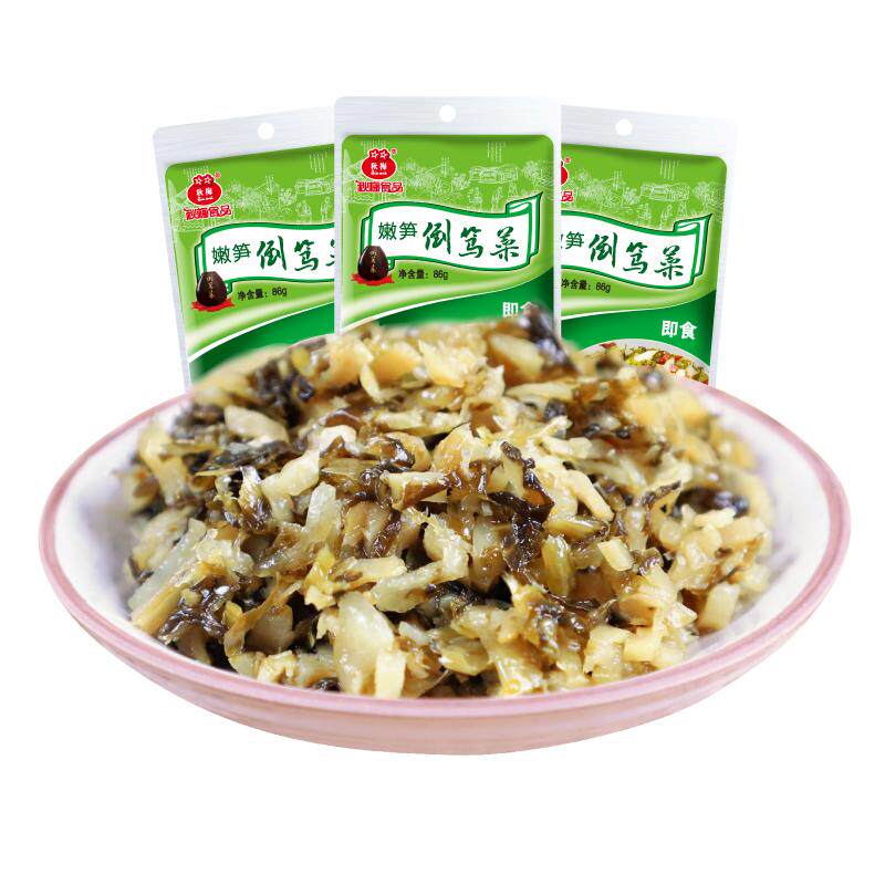 秋梅爽口86g雪菜笋丝开胃正宗