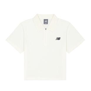 New Balance NB官方26新款女款潮流舒适运动翻领T恤WT61T36G
