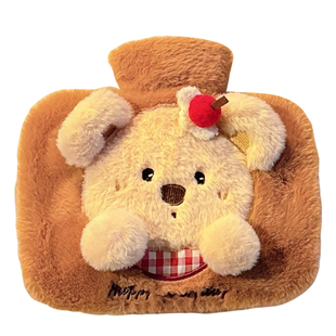 注水式热水袋可插手暖水袋被窝专用女生加厚防爆灌水暖手袋暖手宝