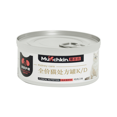 曼赤肯肾脏护理处方罐头猫零食罐