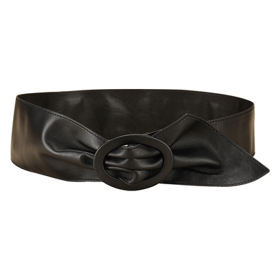 轻奢风腰封简约时髦黑色装饰