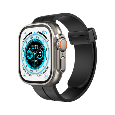 高级感硅胶磁吸iwatch手表带