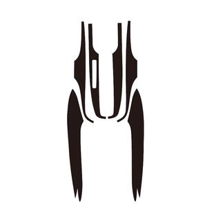 专用于本田xrv中控面板贴 档位贴排挡贴纸 改装内饰贴 装饰贴膜